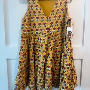 Sincerely Jules Yellow Floral Dress